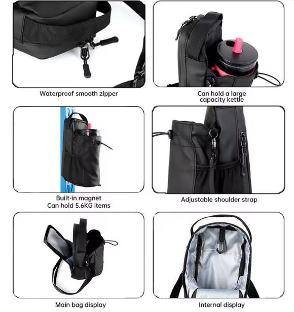 Magnetic Gym Bag